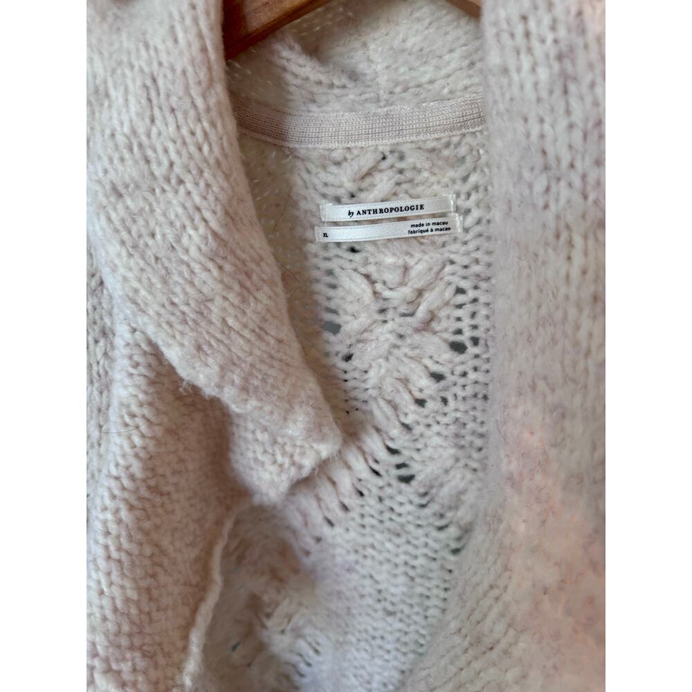By Anthropologie Hooded Cardigan Sweater - Picture 3 of 5
